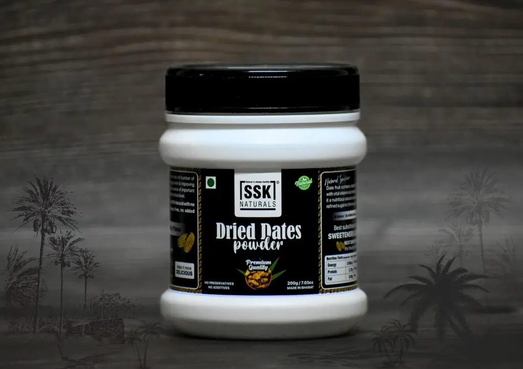 Dried Dates Powder | Natural Sweetner | 200g / 7.05oz