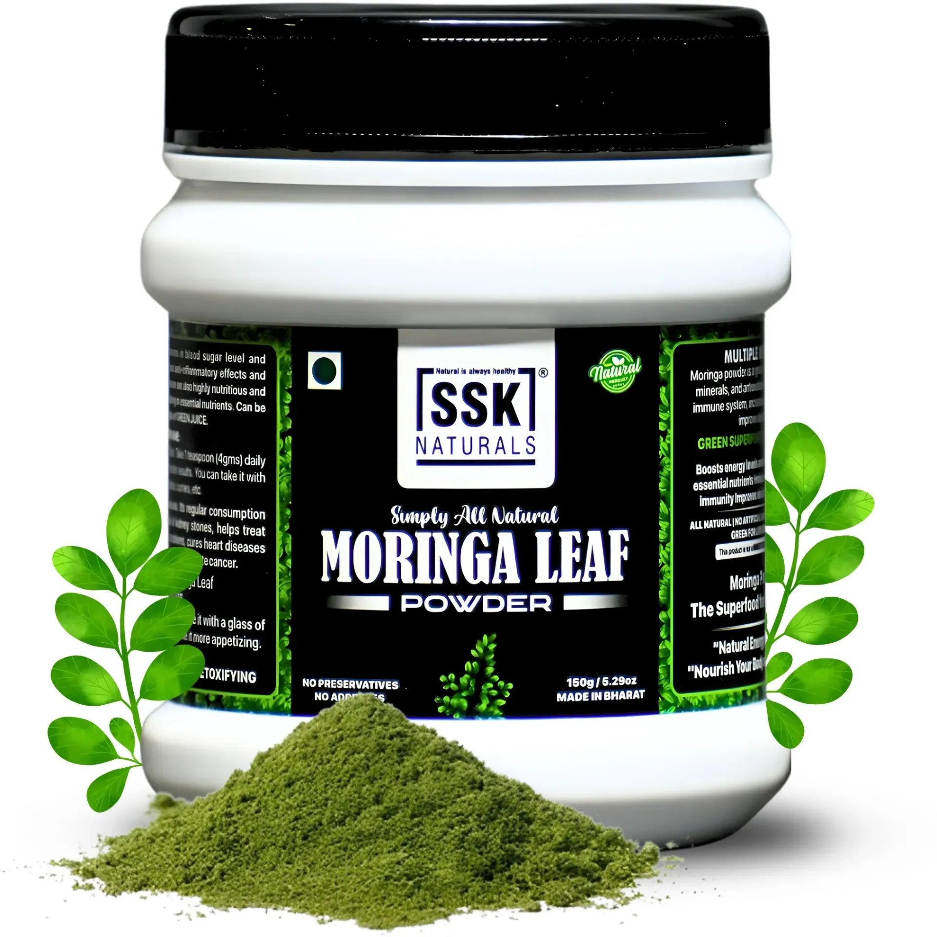 Moringa Leaf Powder | 150g / 5.29oz