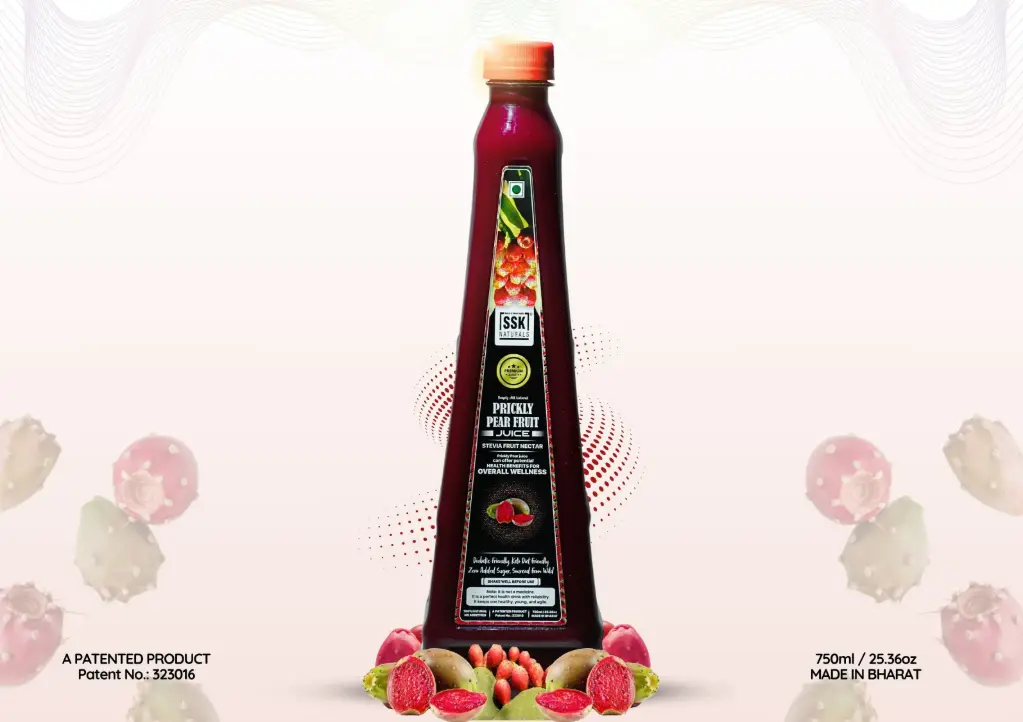 Prickly Pear Fruit Juice | 100% Natural | No Additives | 750ml/25.36oz