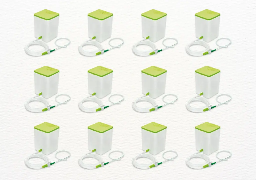 [SI-EP-12] Sanjivani Instrument | Pack Of 12 Pcs | Enema Pot | Home | 1.5L