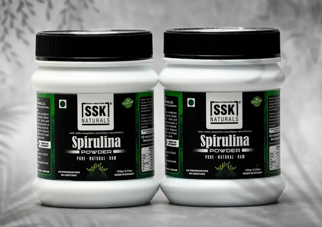 Spirulina Powder | Pure - Natural - Raw | 120g / 4.23oz | Pack Of 2