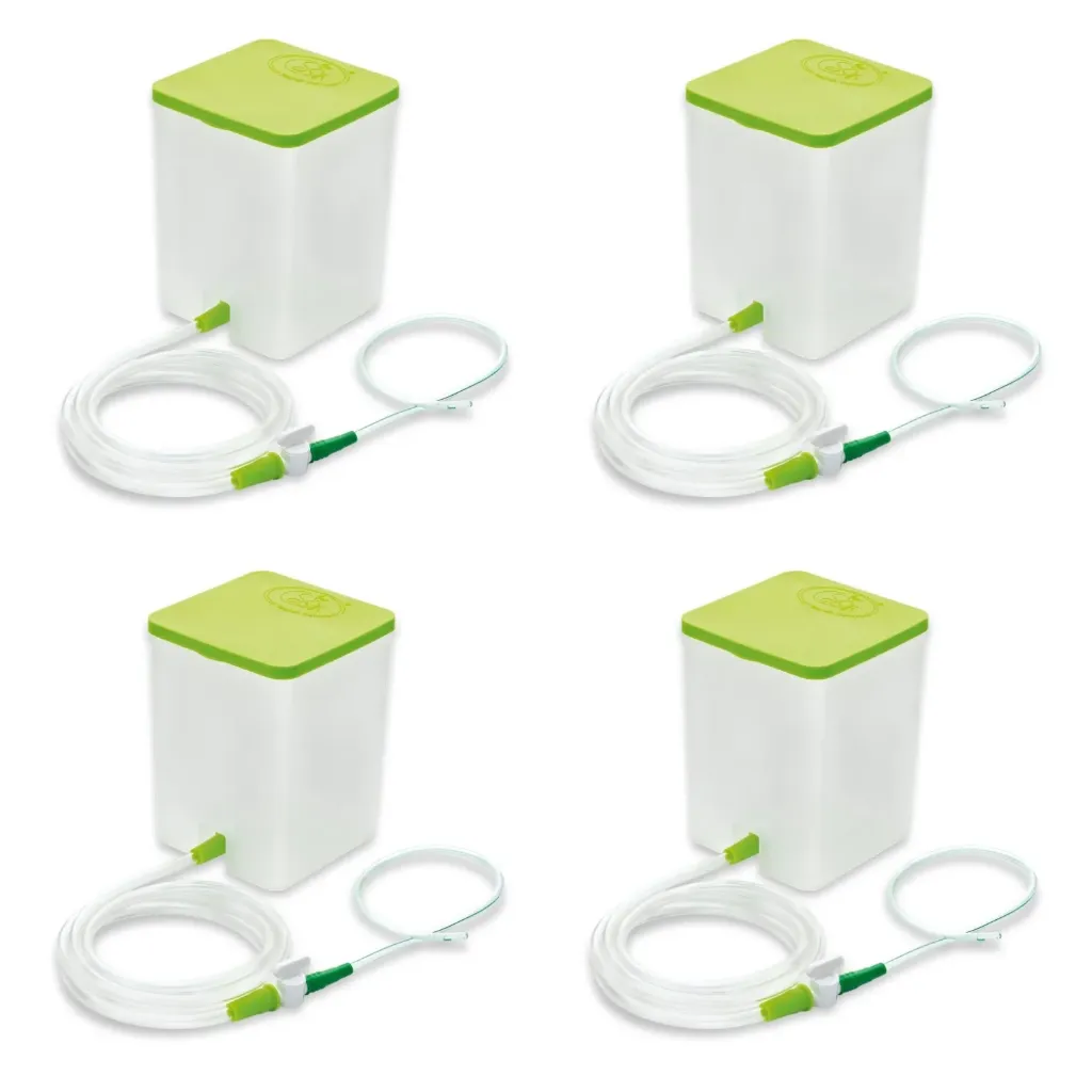 [SI-EP-4] Sanjivani Instrument | Pack of 4 Pcs | Enema Pot | Home | 1.5L