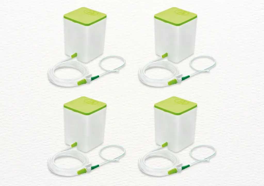 [SI-EP-4] Sanjivani Instrument | Pack of 4 Pcs | Enema Pot | Home | 1.5L