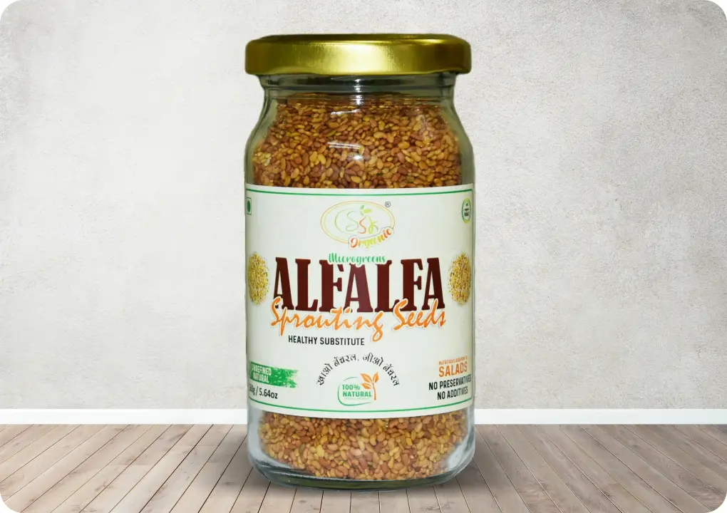 Alfalfa Sprouting Seeds | Nutritious Addition To Salads | 160g / 5.64oz