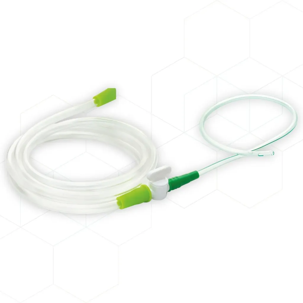 Long Enema Tube - Food Grade With Tap & Catheter Tube | Tube Set