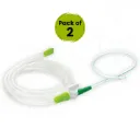 Long Enema Tube - Food Grade With Tap & Catheter Tube | Tube Set | Pack Of 2