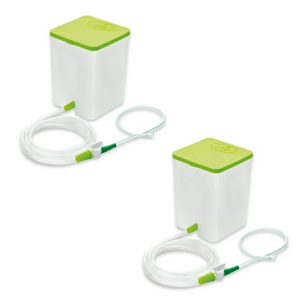 [SI-EP-2] Sanjivani Instrument | Pack of 2 Pcs | Enema Pot | Home | 1.5L