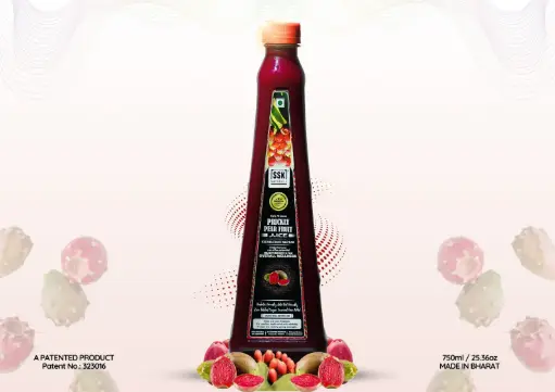 Prickly Pear Fruit Juice | 100% Natural | No Additives | 750ml/25.36oz