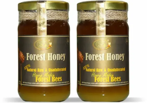Forest Honey | 250g | Pack Of 2 | 100% Natural Raw & Unadulterated Honey Made By Forest Bees