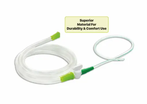 Long Enema Tube - Food Grade With Tap & Catheter Tube | Tube Set
