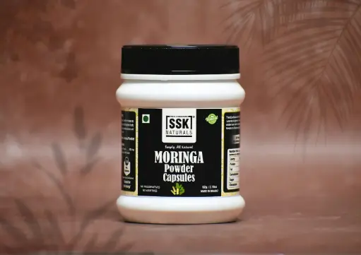 Moringa Powder Capsules | 120veg. Capsules